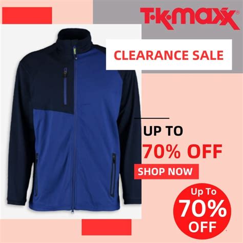 tk maxx menswear clearance.